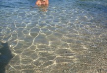 Eau transparente