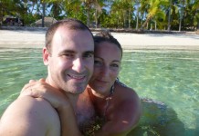 La photo à bout de bras habituelle