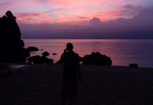 Coucher de soleil sur Apo Island